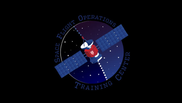 Logo Centrum Szkoleniowego Operacji Lotów Kosmicznych